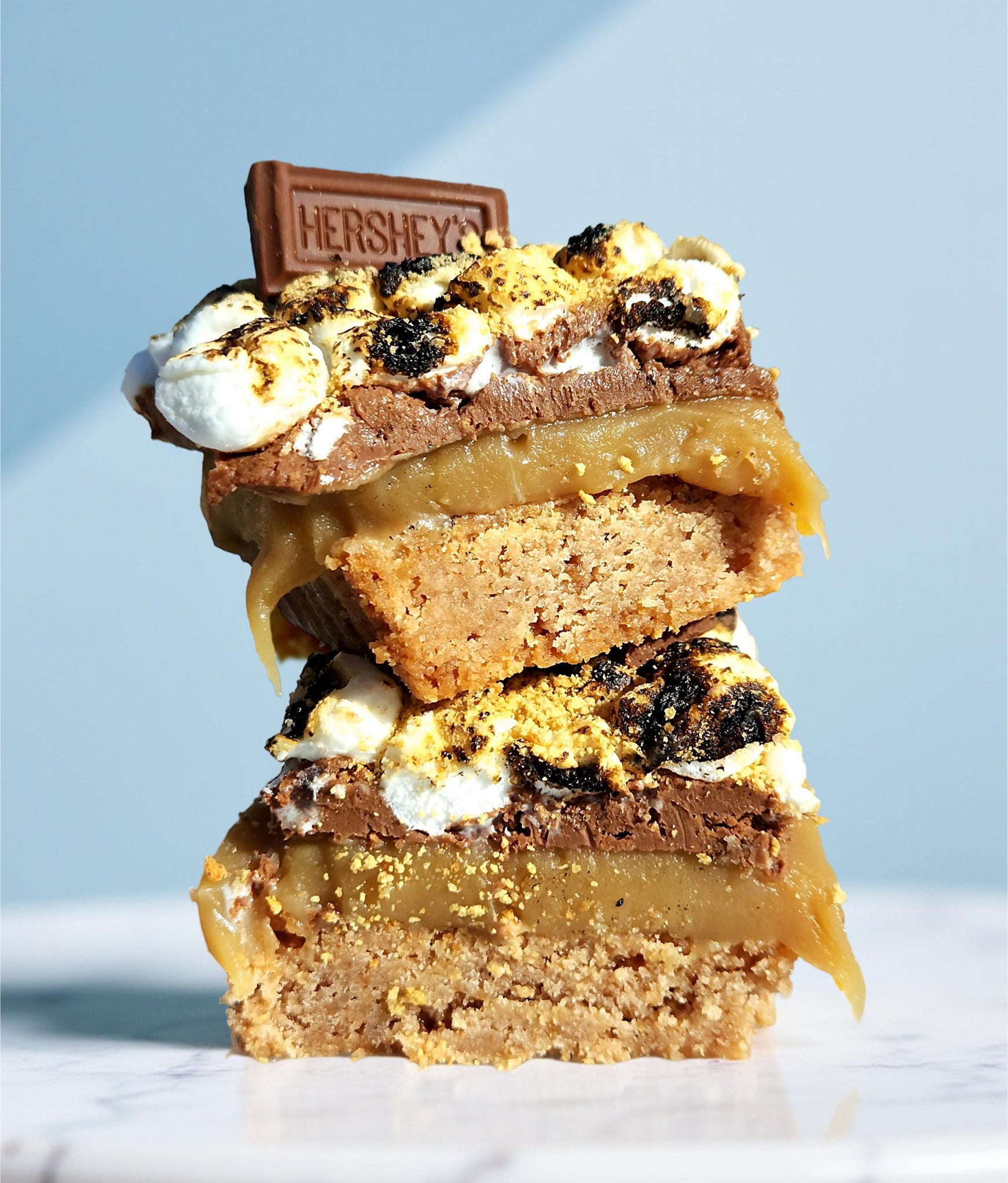 S'mores Millionaire's Shortbread
