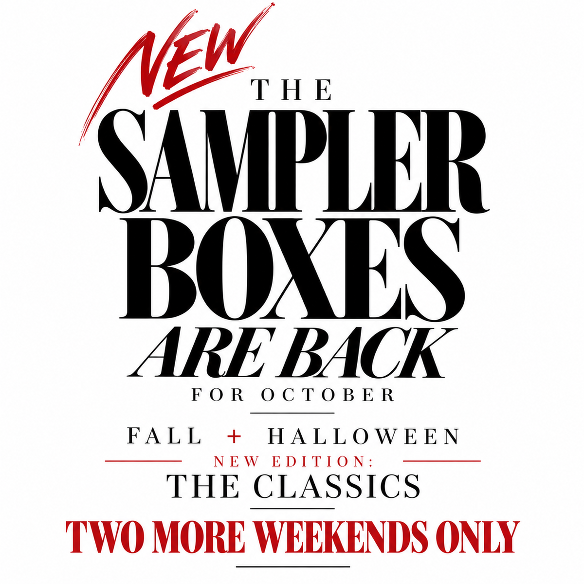 Sampler Boxes