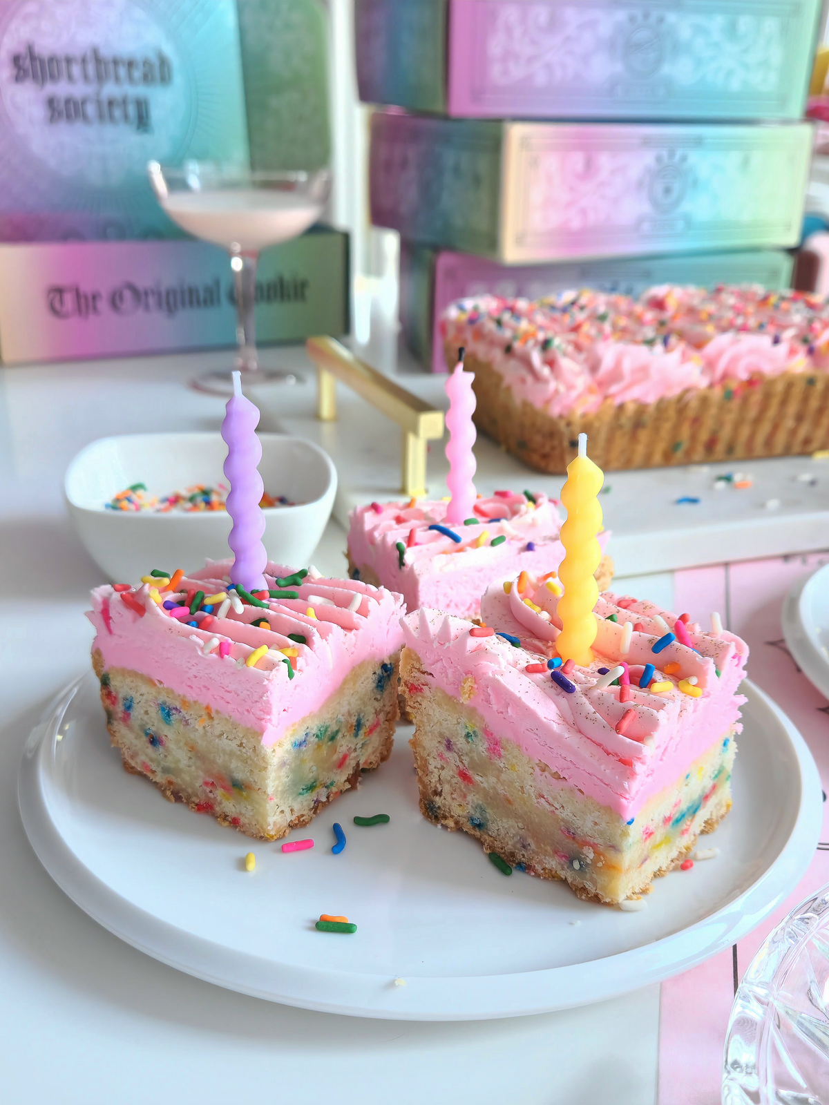 Birthday Baby Buttercream Shortbread – Shortbread Society