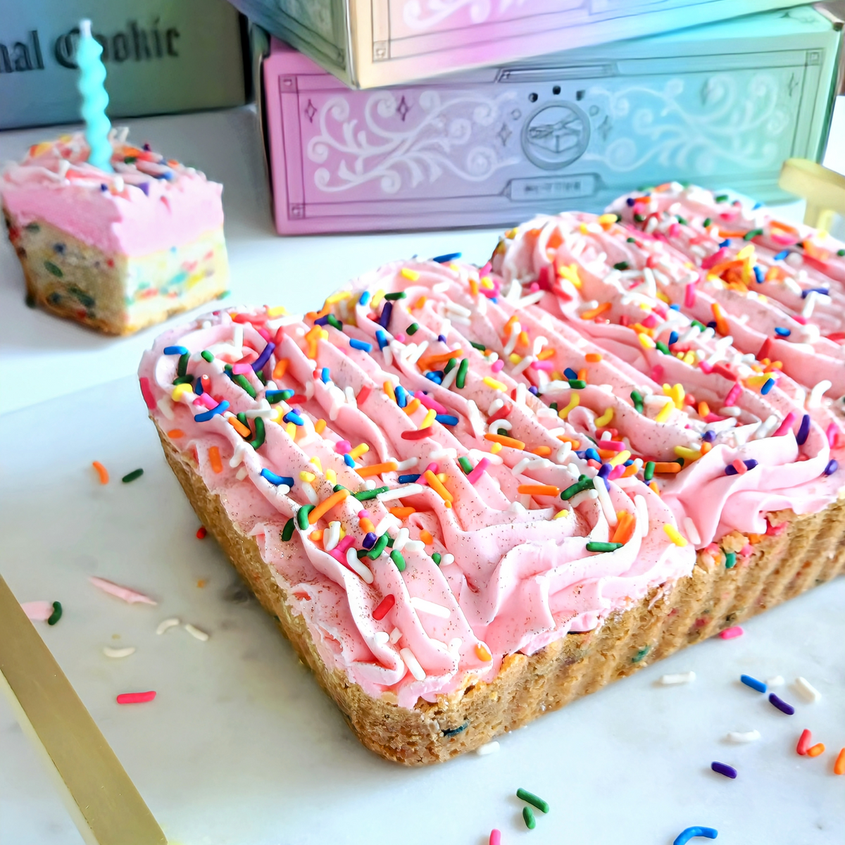 Birthday Baby Buttercream Shortbread – Shortbread Society
