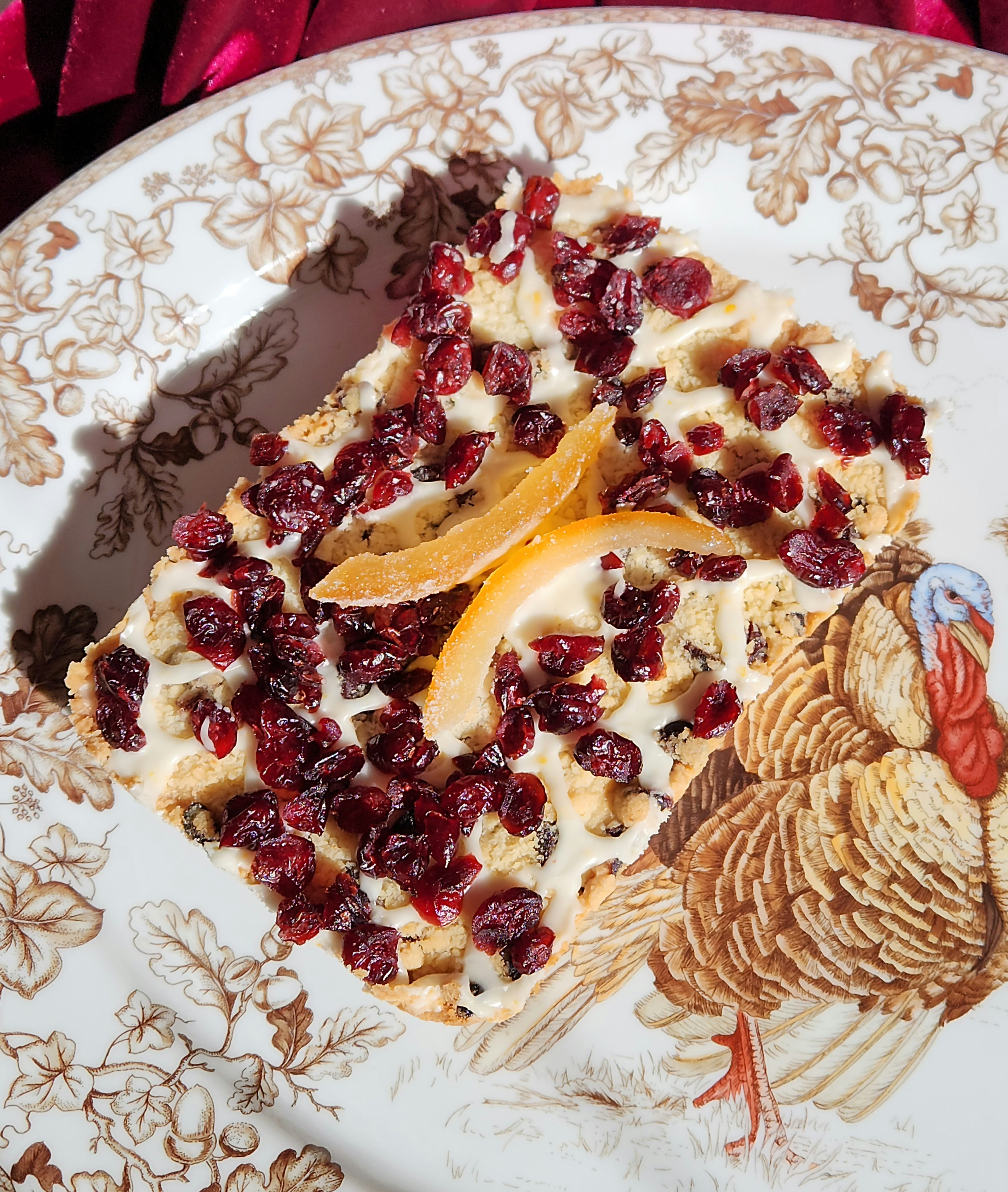 Cranberry Marmalade Shortbread