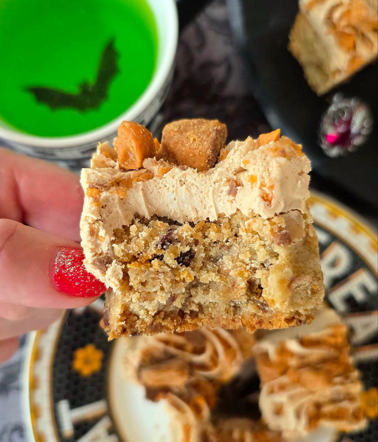 Butterfinger Shortbread