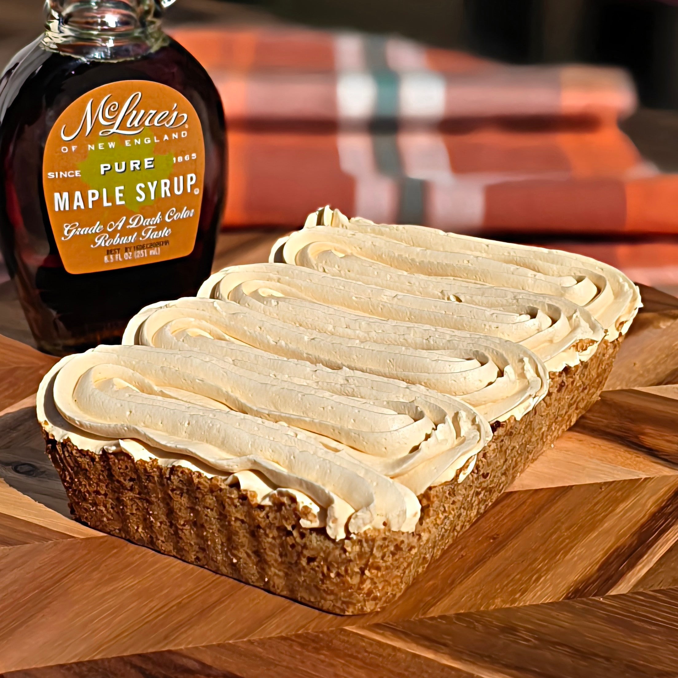 Maple Buttercream Shortbread