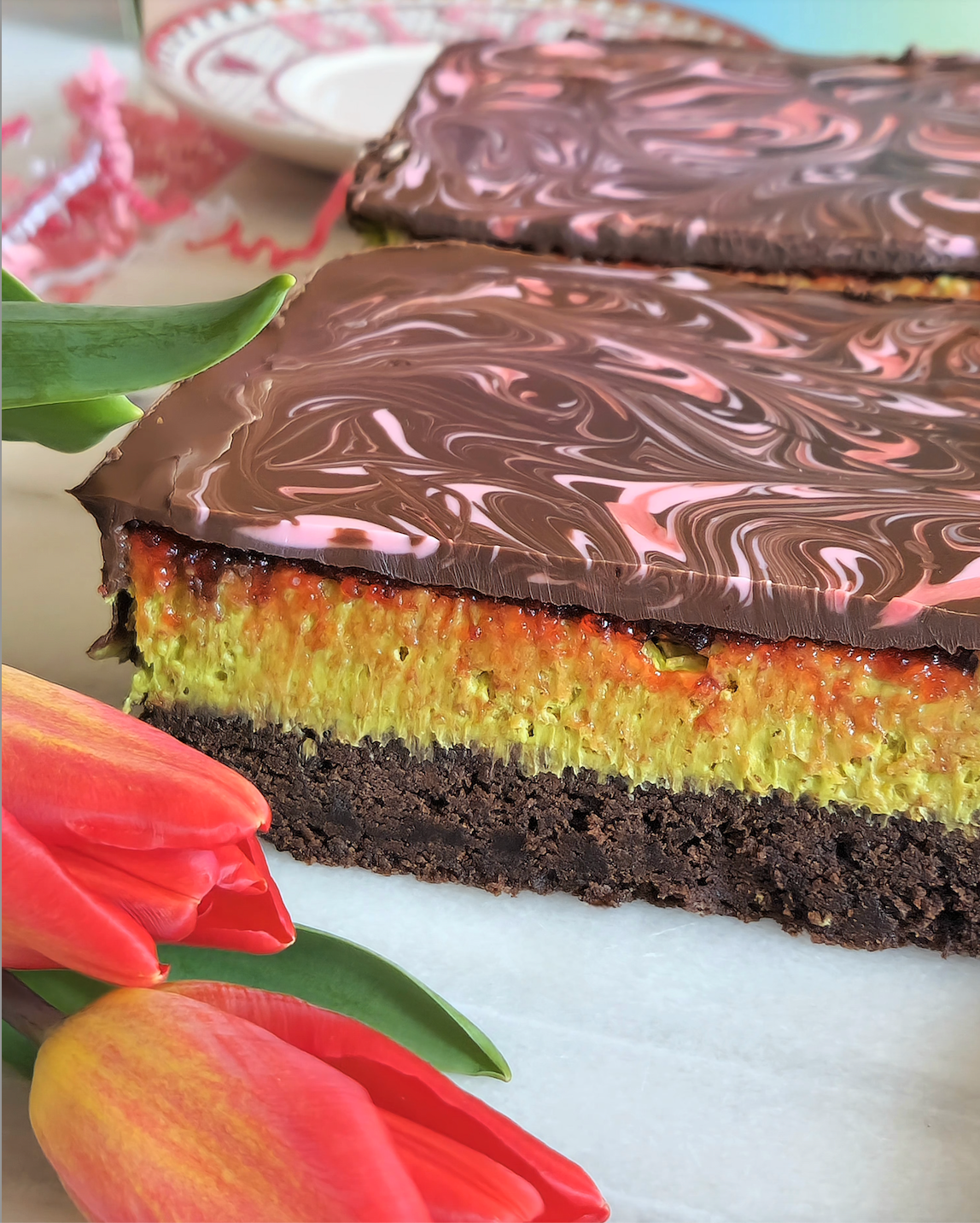 Valentine's Dubai Raspberry Pistachio Shortbread