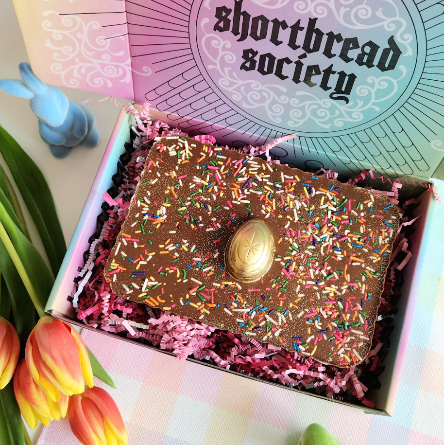 Cadbury Cream Egg Shortbread