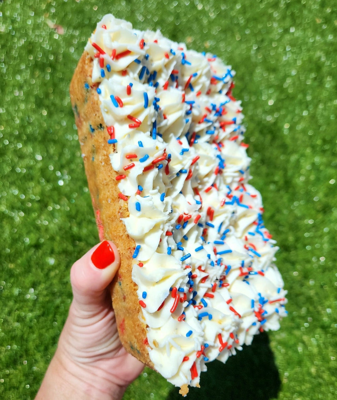 America 250 🇺🇸 Buttercream Shortbread