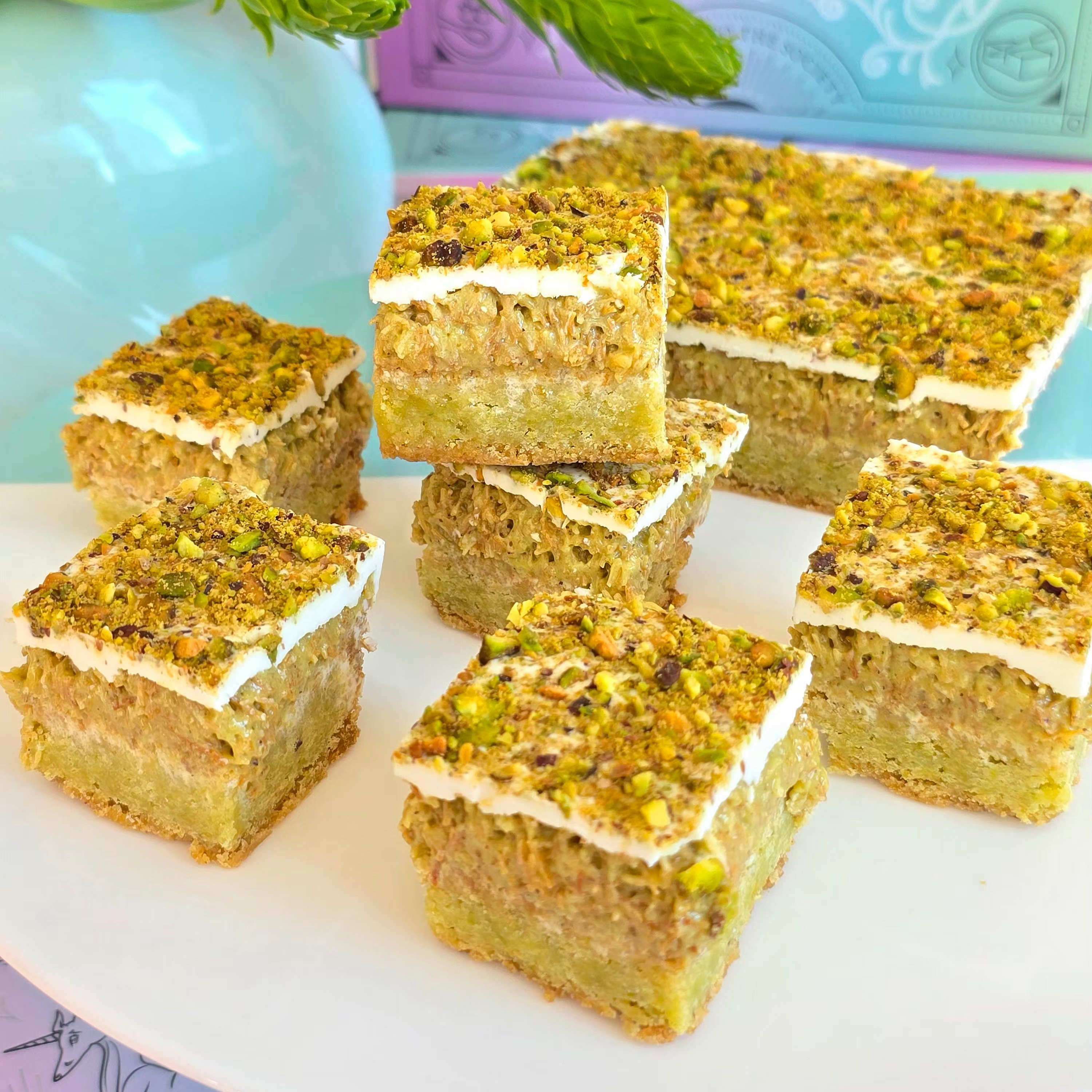 Dubai Pistachio Chocolate Bar Shortbread