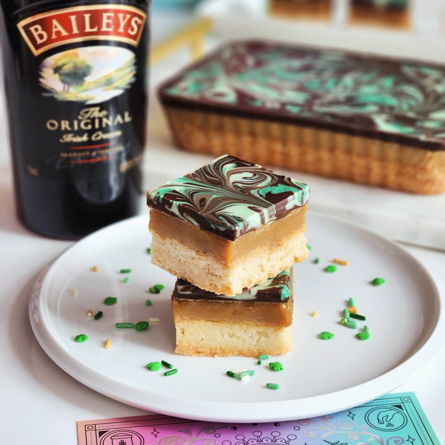 Baileys Millionaire's Shortbread