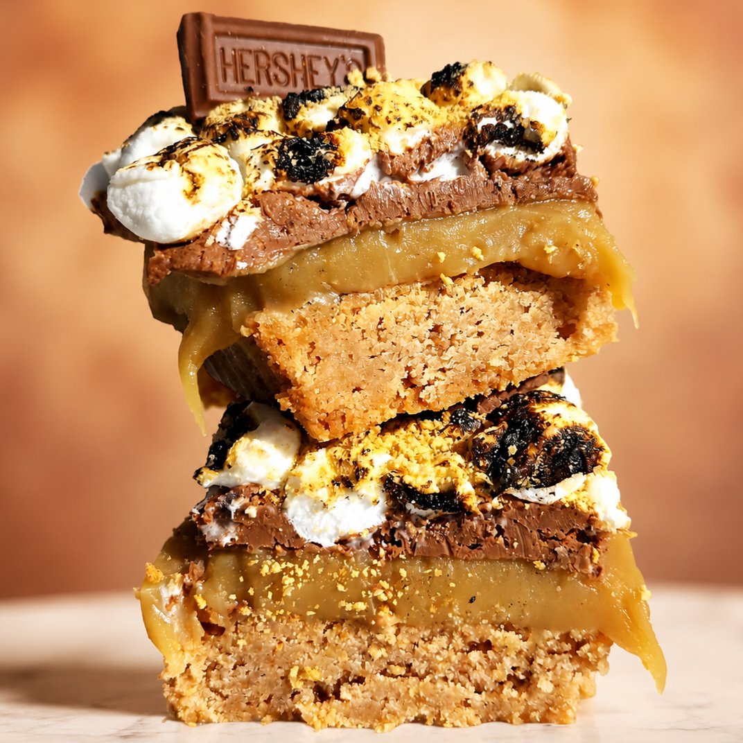 S'mores Millionaire's Shortbread