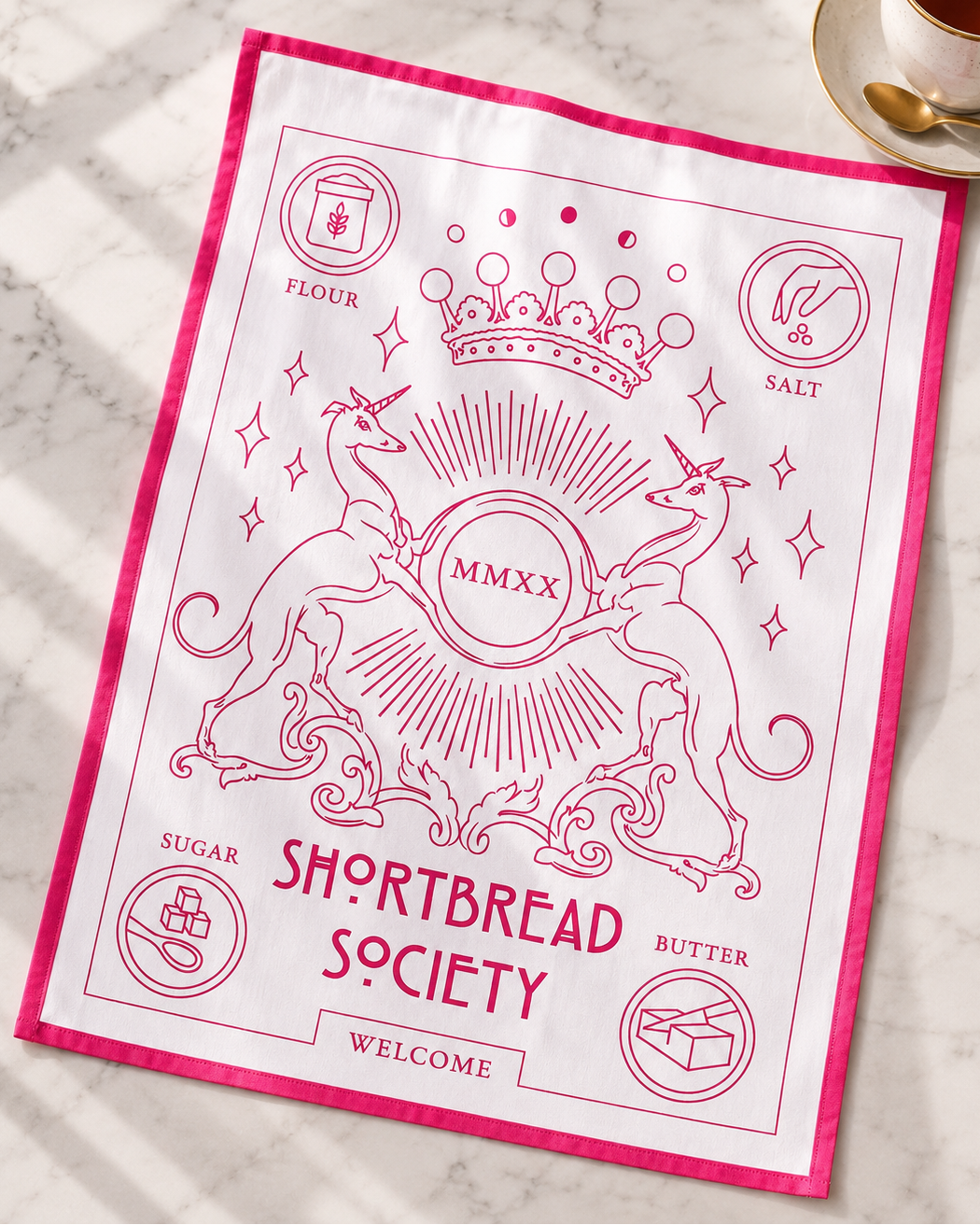 Welcome to The Society Tea Towel