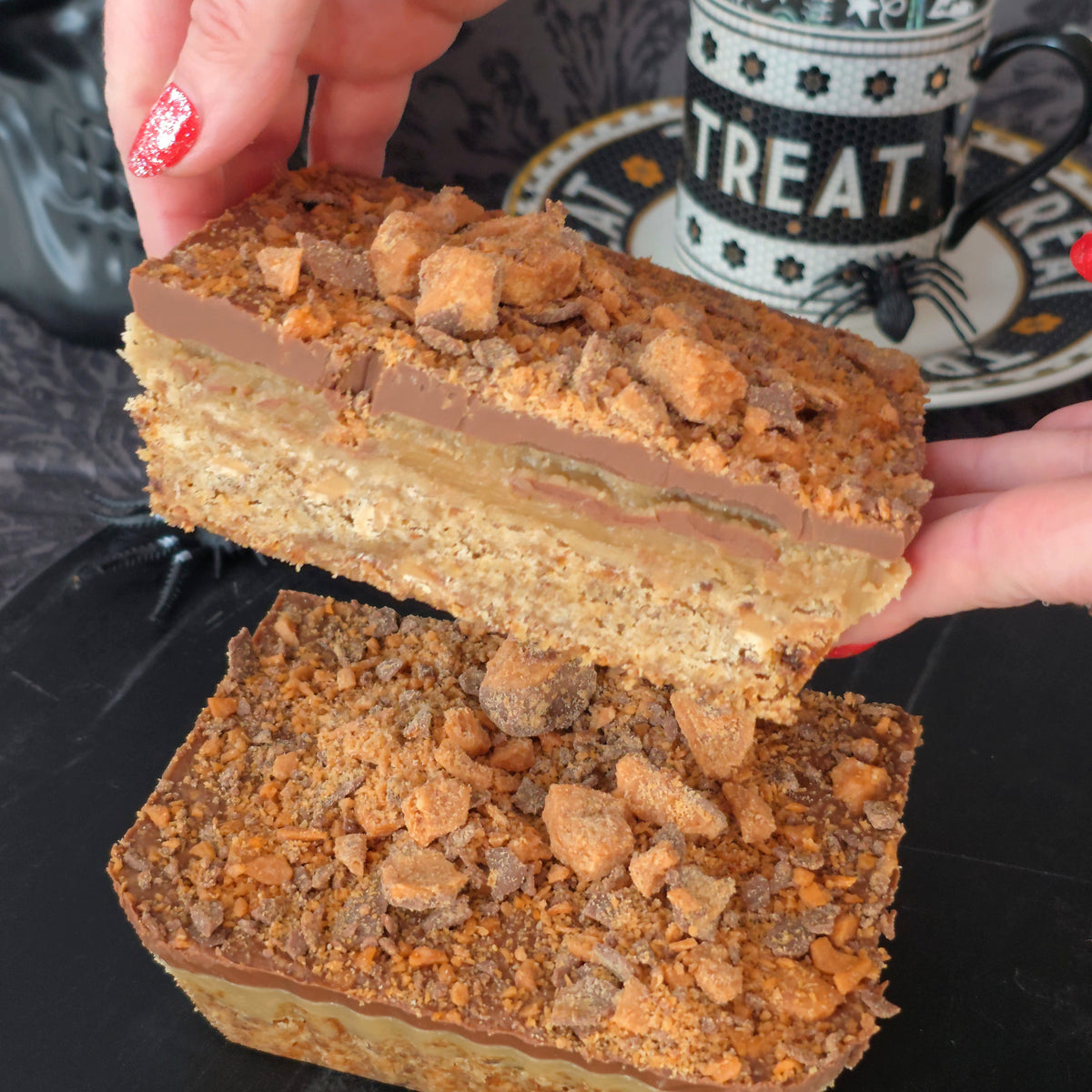 Butterfinger Millionaire's Shortbread