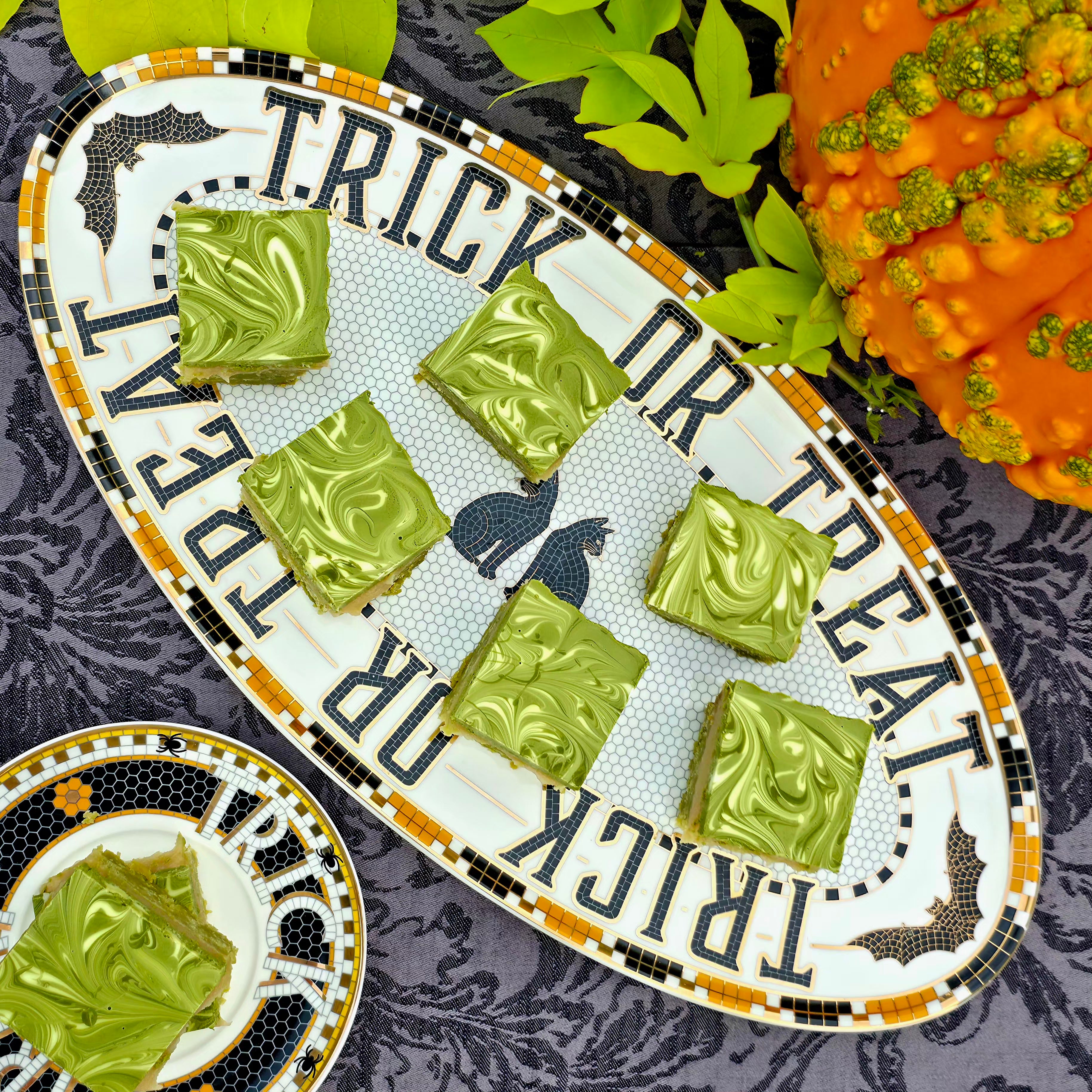 Matcha Millionaire's Shortbread